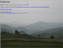 Tablet Screenshot of lochan.org